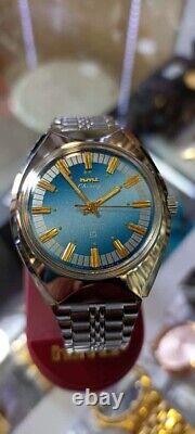 Hmt Chirag Blue NOS New But Old Stock Watch Designed For Men