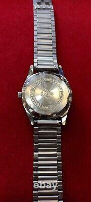 Hmt Janata Silver Sunburst New But Old Stock Original Hand Winding Watch For Men