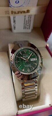 Hmt Kedar Premium 21 Jewel's Automatic Green Dial New Old Stock Original Watch