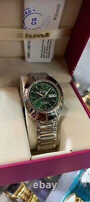 Hmt Kedar Premium 21 Jewel's Automatic Green Dial New Old Stock Original Watch