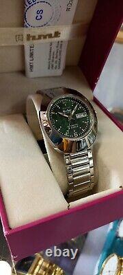 Hmt Kedar Premium 21 Jewel's Automatic Green Dial New Old Stock Original Watch