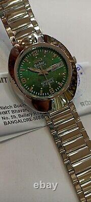 Hmt Kedar Premium 21 Jewel's Automatic Green Dial New Old Stock Original Watch