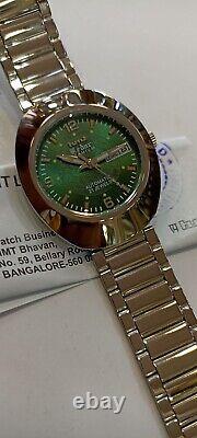 Hmt Kedar Premium 21 Jewel's Automatic Green Dial New Old Stock Original Watch