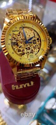 Hmt Skeleton New But Old Stock Original 21 Jewel's Automatic Watch For Men