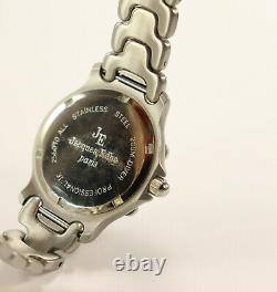 Jacques Edho Ladies Watch Swiss Made Stainless Steel Gray Dial New Old Stock