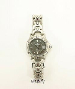 Jacques Edho Ladies Watch Swiss Made Stainless Steel Gray Dial New Old Stock