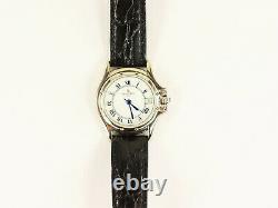 Jacques Edho Ladies Watch Swiss Made Stainless Steel Leather Band New Old Stock
