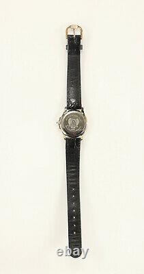 Jacques Edho Ladies Watch Swiss Made Stainless Steel Leather Band New Old Stock