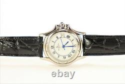 Jacques Edho Ladies Watch Swiss Made Stainless Steel Leather Band New Old Stock