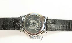 Jacques Edho Ladies Watch Swiss Made Stainless Steel Leather Band New Old Stock