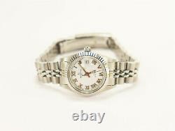 Jacques Edho Ladies Watch Swiss Made Stainless Steel White Dial New Old Stock