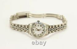 Jacques Edho Ladies Watch Swiss Made Stainless Steel White Dial New Old Stock