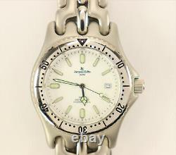 Jacques Edho Men's Watch Swiss Made Stainless Steel New Old Stock 1990's