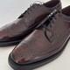 Johnston Murphy Men's Wingtip Size 9 C Burgundy Vintage New Old Stock Gorgeous