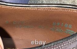 Johnston Murphy Men's Wingtip Size 9 C Burgundy Vintage New Old Stock Gorgeous