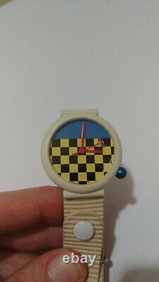 KLOK WATCH with rubber bracelet. New Old Stock Made in France