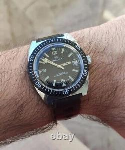 Kralina vintage diver men's watch NOS
