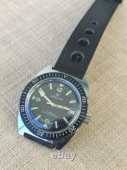 Kralina vintage diver men's watch NOS