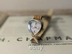 Ladies Vintage Cimier New Old Stock Heart Aluminium Watch Serviced