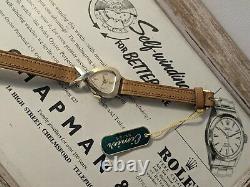 Ladies Vintage Cimier New Old Stock Heart Aluminium Watch Serviced