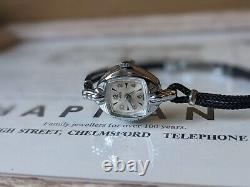 Ladies Vintage Timex New Old Stock Art Deco GB Sunburst Boxed Watch Working