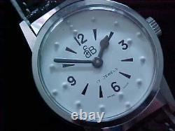 Large New Old Stock Braille Man's Watch 17 j American Foundation For The Blind