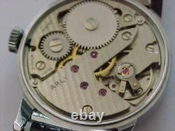 Large New Old Stock Braille Man's Watch 17 j American Foundation For The Blind