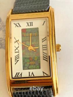Limited Edition Korite Canada Ammolite Dial Watch New Old Stock in Original Bo
