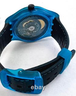 Limited Edition SWATCH SISTEM BLUE Automatic Watch SUTS401 Vintage New Old Stock