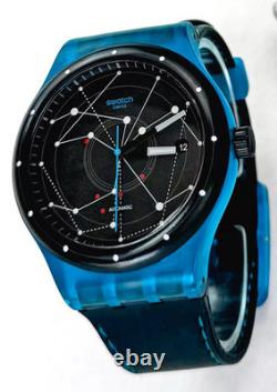 Limited SWATCH SISTEM 51 BLUE Automatic Watch Vintage New Old Stock 2013 SUTS401