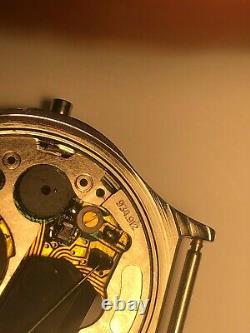 Lot Of 2 New Old Stock Mares LCD Digital Men's Chrono Quartz Watches Esa 934.912