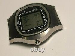 Lot Of 2 New Old Stock Mares LCD Digital Men's Chrono Quartz Watches Esa 934.912