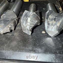 Lot Of 4 Xl New Old Stock Solid Carbide Drill Bits 1.1 -1.3125 Diam Destiny Tool