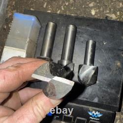 Lot Of 4 Xl New Old Stock Solid Carbide Drill Bits 1.1 -1.3125 Diam Destiny Tool