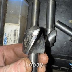 Lot Of 4 Xl New Old Stock Solid Carbide Drill Bits 1.1 -1.3125 Diam Destiny Tool
