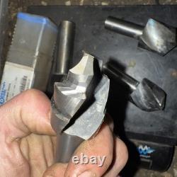 Lot Of 4 Xl New Old Stock Solid Carbide Drill Bits 1.1 -1.3125 Diam Destiny Tool