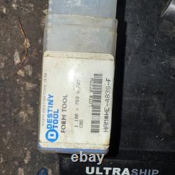 Lot Of 4 Xl New Old Stock Solid Carbide Drill Bits 1.1 -1.3125 Diam Destiny Tool