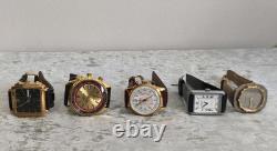 Lot Of 5 New Old Stock Vintage, Swiss Wrist Watches In Very Good Condition