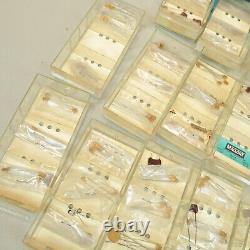 Lot of Capacitors & Electronic Components Electrolytic PVC Ceramic New Old Stock