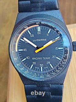 Lucerne racing team new old stock manual winding watch