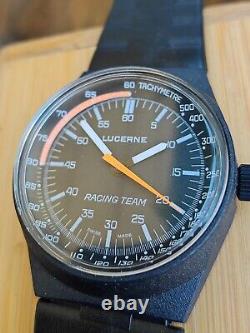 Lucerne racing team new old stock manual winding watch