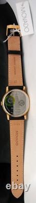 MOVADO x McDonalds Museum Quartz GOLD Mens WATCH 39mm 2100005 New Old Stock RARE
