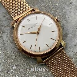 Massive 37 mm 18K Rose Gold IWC International Watch Company New Old Stock