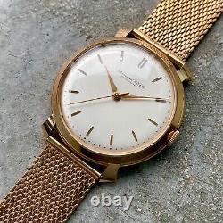 Massive 37 mm 18K Rose Gold IWC International Watch Company New Old Stock