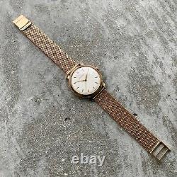 Massive 37 mm 18K Rose Gold IWC International Watch Company New Old Stock