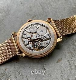 Massive 37 mm 18K Rose Gold IWC International Watch Company New Old Stock