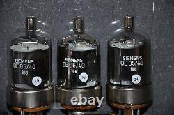 Matched pair (2 pcs) Siemens NOS NIB QE05/40 = 6146B tubes Made in W. Germany