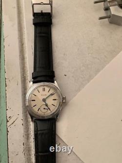 Men's Elgin watch totally rebuilt with NOS Elgin case, dial and hands