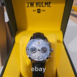 Men's Watch J. W. HULME 1905 Chronograph Vintage New Old Stock 37mm Full Set