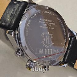 Men's Watch J. W. HULME 1905 Chronograph Vintage New Old Stock 37mm Full Set